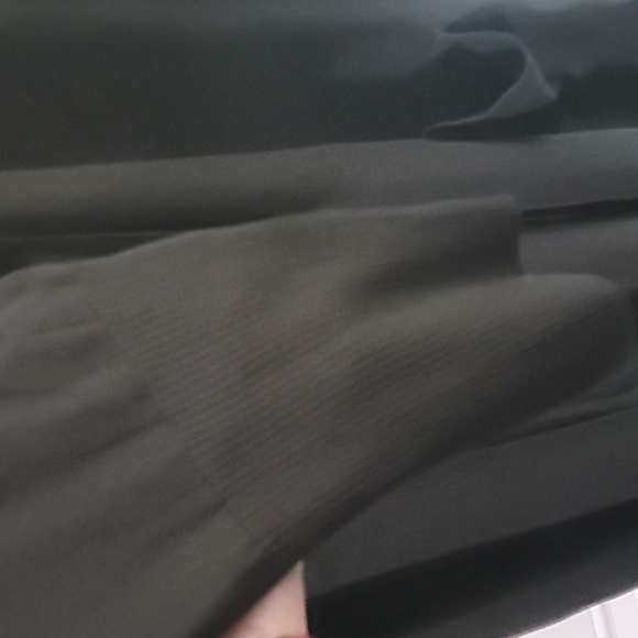 Terra & Sky Women's Black Open Front Cardigan - Picture 6 of 13